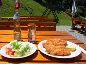 Schnitzel auf dem Schöpfl